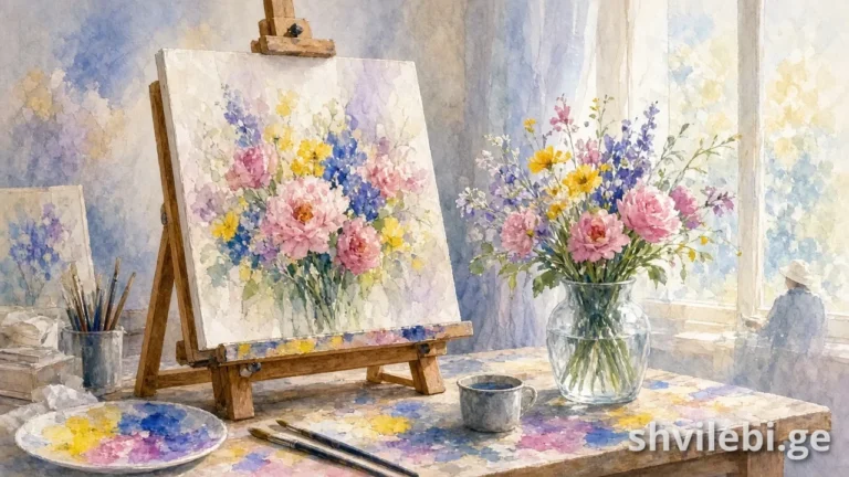 ყვავილები ხელოვნებაში